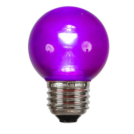 Replacement G50 Purple SMD Tube LED E26 Brass Base Bulbs 10 Per Bag