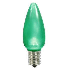 Replacement Green Ceramic C9 LED Bulbs 25-Pack