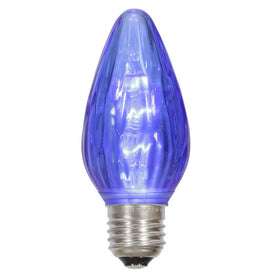 Replacement Blue F15 LED Flame Bulbs 25-Pack