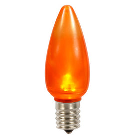 Replacement Orange Ceramic C9 LED Bulbs 25-Pack
