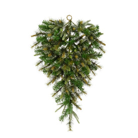 36" Cashmere Pine Artificial Christmas Teardrop without Lights