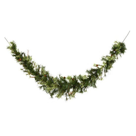 6' Unlit Mixed Country Pine Artificial Christmas Swag Garland