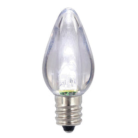 Replacement Transparent Cool White Dimmable C7 LED Bulbs 25-Pack