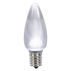 Replacement Pure White Ceramic C9 LED Bulbs 25-Pack