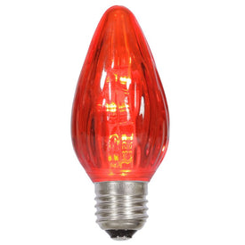 Replacement Red F15 LED Flame Bulbs 25-Pack