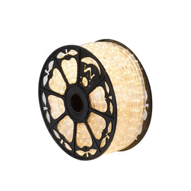 150' x 0.5" Warm White LED Rope Light on Spool