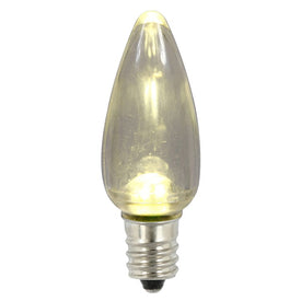 Replacement Transparent Warm White Dimmable C9 LED Bulbs 25-Pack