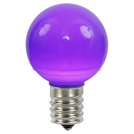 Replacement Purple G50 Ceramic LED Bulbs 25-Pack