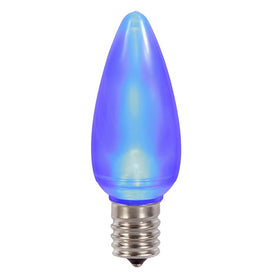 Replacement Blue Ceramic C9 LED Bulbs 25-Pack