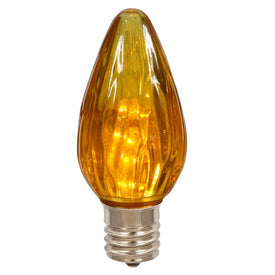 Replacement Amber F15 LED Flame Bulbs 25-Pack