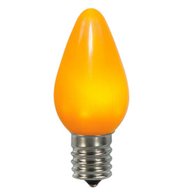 Replacement Yellow Ceramic C7 LED Bulbs 25-Pack