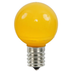 Replacement Yellow G50 Ceramic LED Bulbs 25-Pack