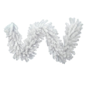 9' x 20" Unlit Crystal White Spruce Artificial Christmas Garland