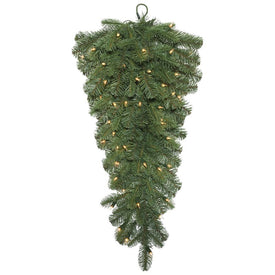 32" Pre-Lit Grand Noble Spruce Teardrop with 50 Clear Dura-Lit Lights