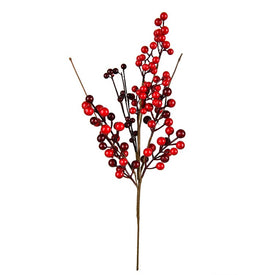 18" Red Berry Picks 3-Pack