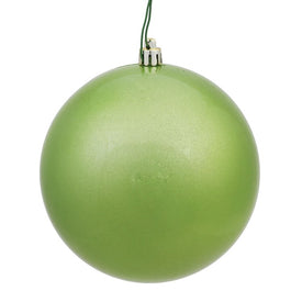 6" Celadon Candy Ball Ornaments 4-Pack