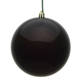 4.75" Chocolate Candy Ball Ornaments 4-Pack
