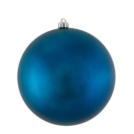 2.4" Sea Blue Matte Ball Ornaments 24-Pack