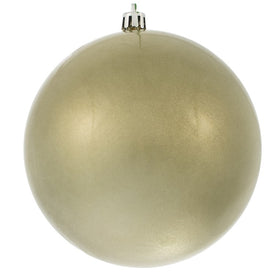 4.75" Limestone Candy Ball Christmas Ornaments 4 Per Bag