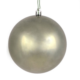 6" Wrought Iron Shiny Ball Ornaments 4-Pack
