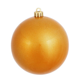 3" Antique Gold Candy Ball Ornaments 12-Pack