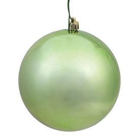 10" Celadon Shiny Ball Ornament