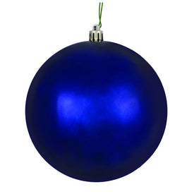 10" Midnight Blue Shiny Ball Ornament