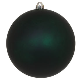 10" Midnight Green Matte Ball Ornament