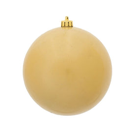 4.75" Champagne Candy Ball Ornaments 4-Pack
