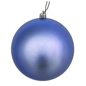 2.4" Periwinkle Shiny Ball Ornaments 24-Pack