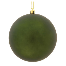 2.4" Moss Green Matte Ball Ornaments 24-Pack