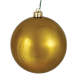 2.4" Olive Shiny Ball Ornaments 24-Pack