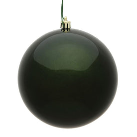 10" Moss Green Candy Ball Ornament