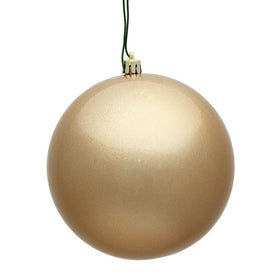 6" Cafe Latte Candy Ball Ornaments 4-Pack
