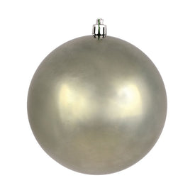 10" Limestone Shiny Ball Christmas Ornament 1 Per Bag