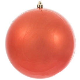3" Coral Candy Ball Ornaments 12-Pack