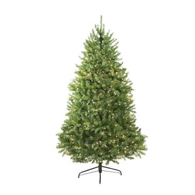 14' Pre-Lit Full Northern Pine Artificial Christmas Tree - Clear Lights