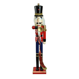 36" Red and Blue Nutcracker Soldier Christmas Decor