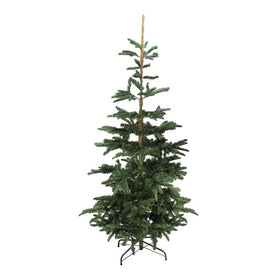 7.5' Slim Layered Noble Fir Artificial Christmas Tree - Unlit