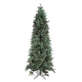 9' Pre-Lit Slim Fresh Cut Carolina Frasier Artificial Christmas Tree - Multi-Color Lights