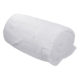 45' White Artificial Christmas Soft Snow Commercial Blanket Roll
