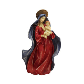 18.5" Religious Virgin Mary with Baby Jesus Christmas Nativity Figure