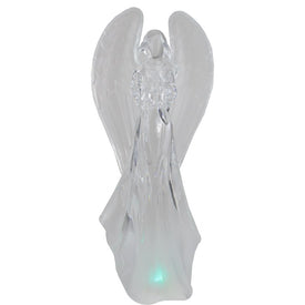 12.25" LED Lighted Color Changing Praying Angel Christmas Table Top Figure