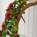 6273-S2-RD Holiday/Christmas/Christmas Artificial Flowers and Arrangements
