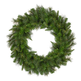 36" Canyon Pine Mixed Green Artificial Christmas Wreath - Unlit