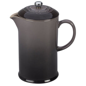 34 Oz Stoneware French Press - Oyster