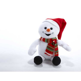 10" Laughing and Farting Snowman