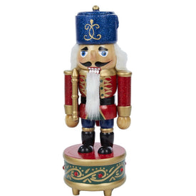 8.5" Wooden Musical Soldier Nutcracker