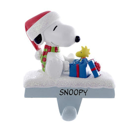 4.6" Snoopy and Woodstock Stocking Holder