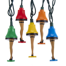 UL 10-Light A Christmas Story Colorful Leg Lamp Light Set